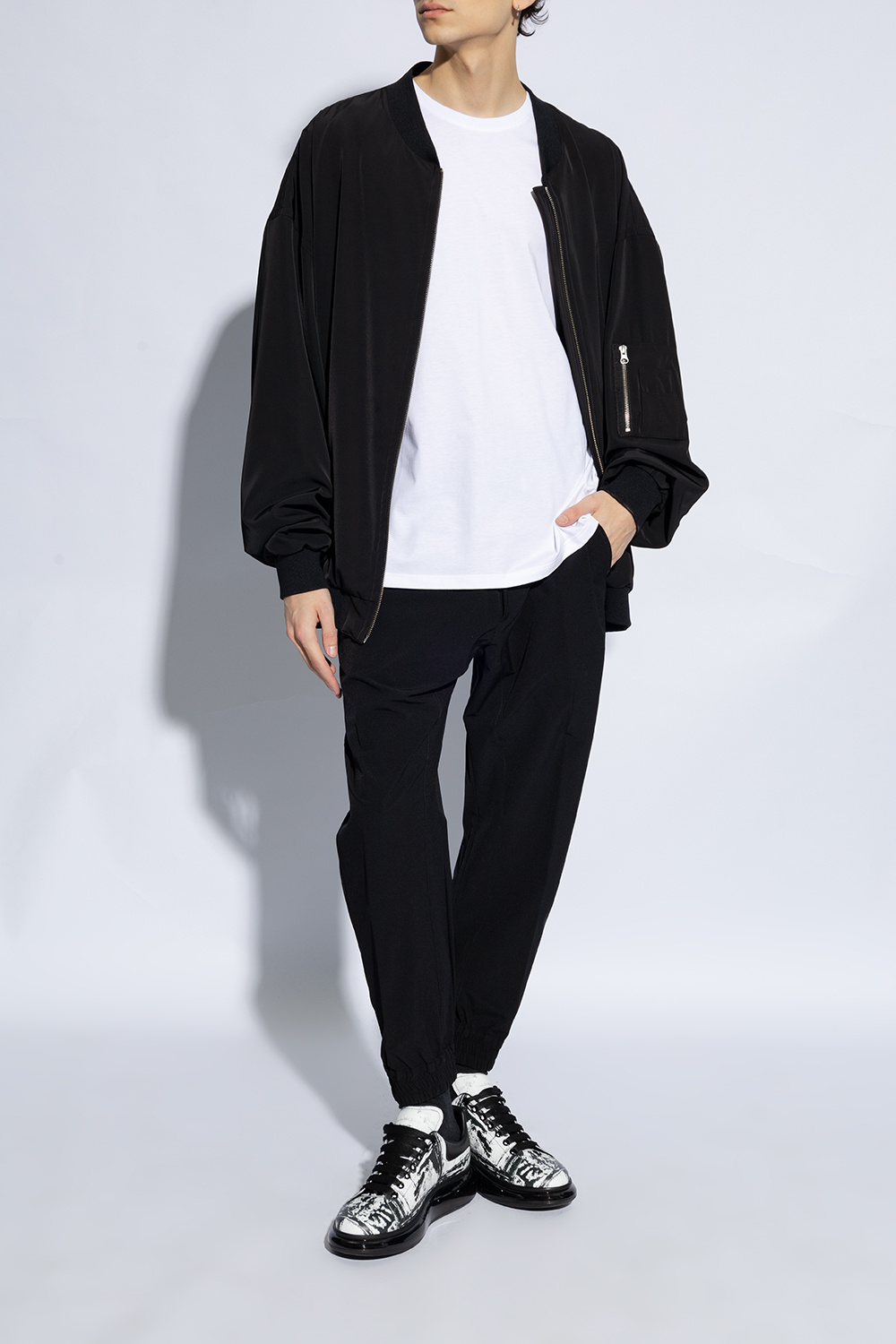 Black 'Larry' sneakers Alexander McQueen
